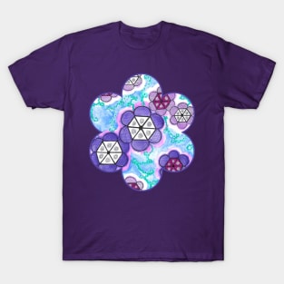 Hexagonal Flowers T-Shirt